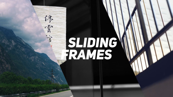 Sliding Frames Promo - VideoHive 10468823