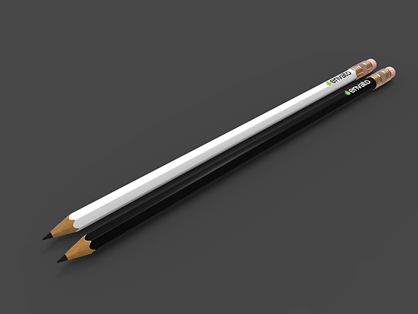 Detailed Pencil - 3Docean 10469875