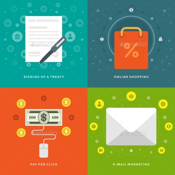 Business Illustrations - Web Technology