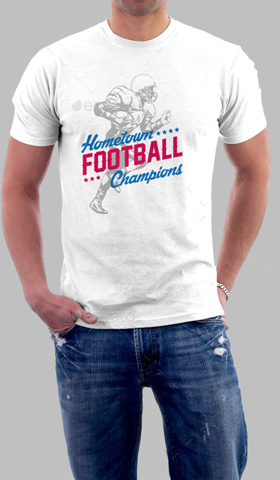 American Football T-Shirt by tiarprayoga | GraphicRiver