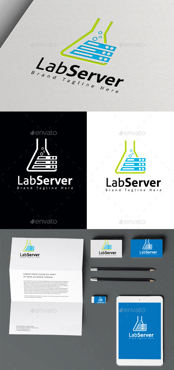 Lab Server - Symbols Logo Templates