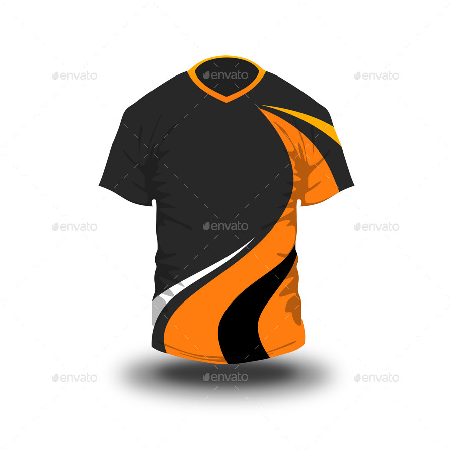 Gaming Jersey Mock Up By SuperPencil GraphicRiver