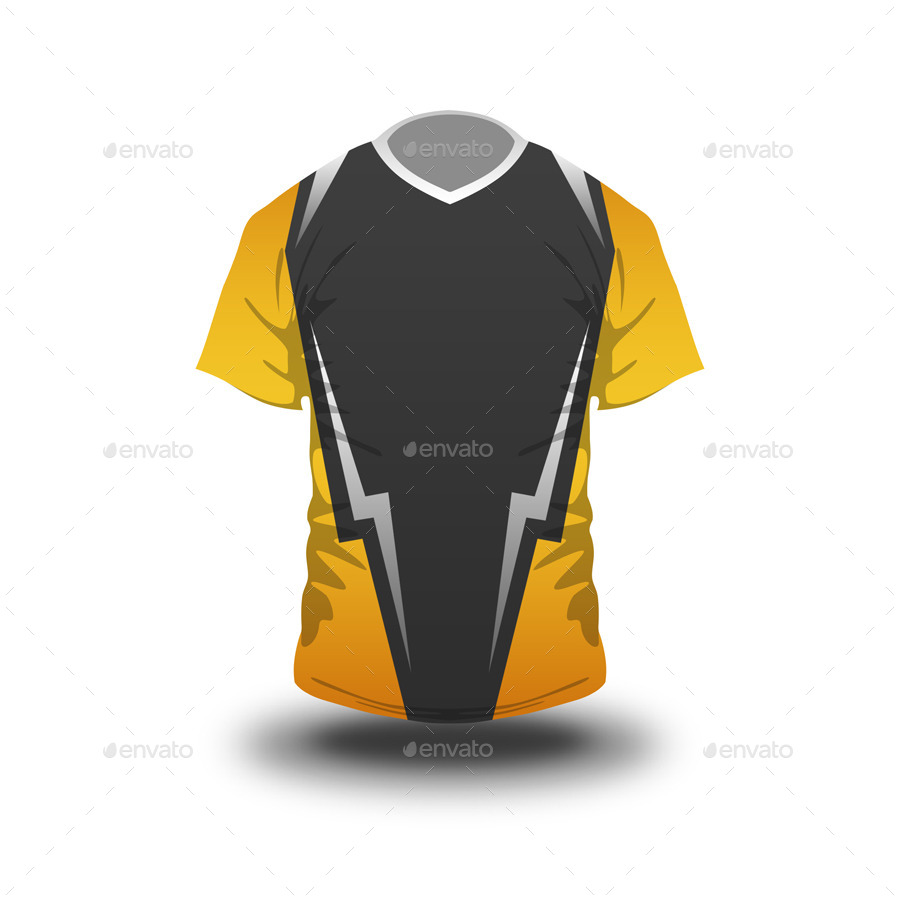 Gaming Jersey Mock Up By Superpencil Graphicriver