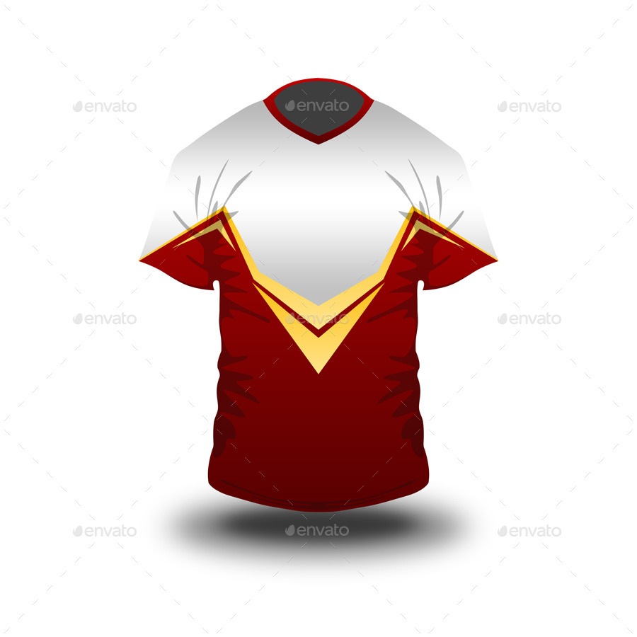 Gaming Jersey Mock Up By SuperPencil GraphicRiver