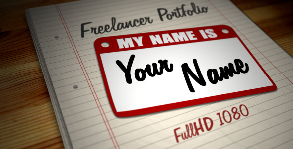Freelancer Portfolio - Hi, My Name is...