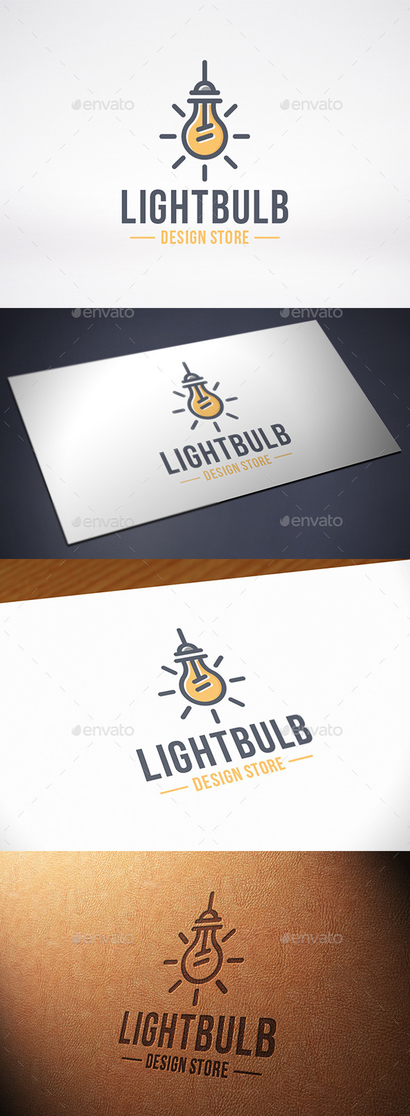 Idea Bulb Logo Template - Objects Logo Templates