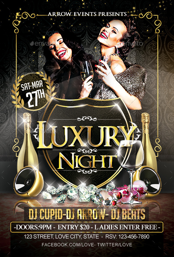 luxury flyer design elegant luxury certificate lavish project on luxurious flyers