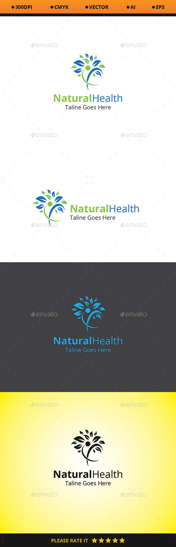 Natural Health Logo - Logo Templates