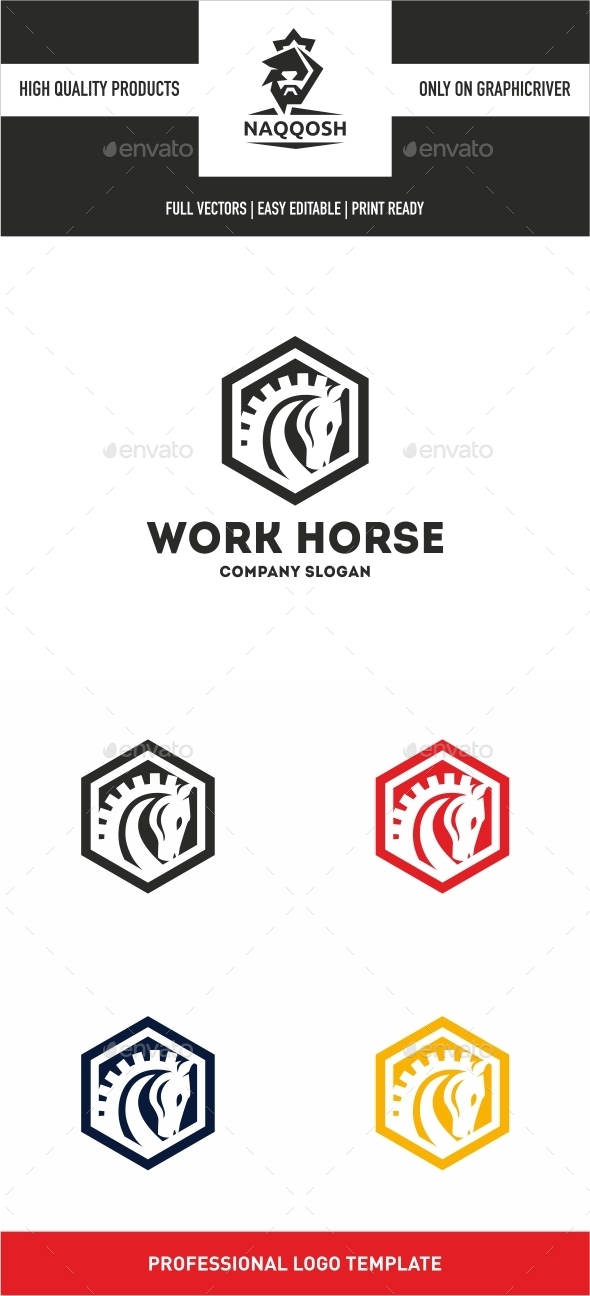 Work Horse - Logo Templates