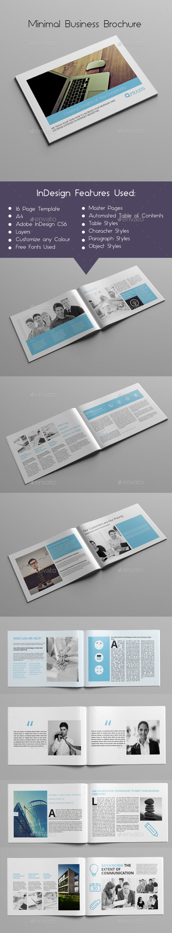 Minimal Business Brochure - Corporate Brochures