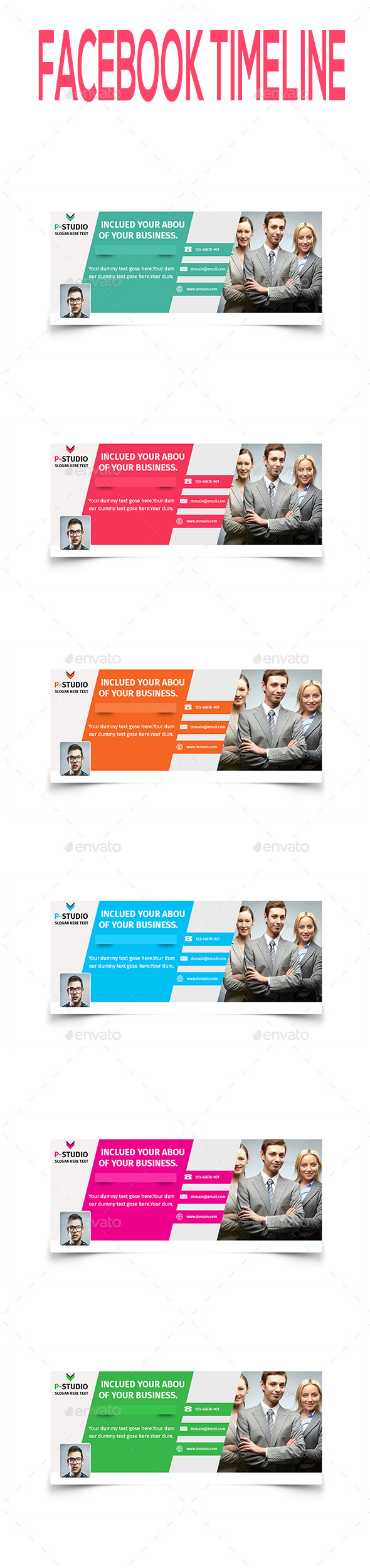 Multipurpose Facebook Timeline V1 - Facebook Timeline Covers Social Media