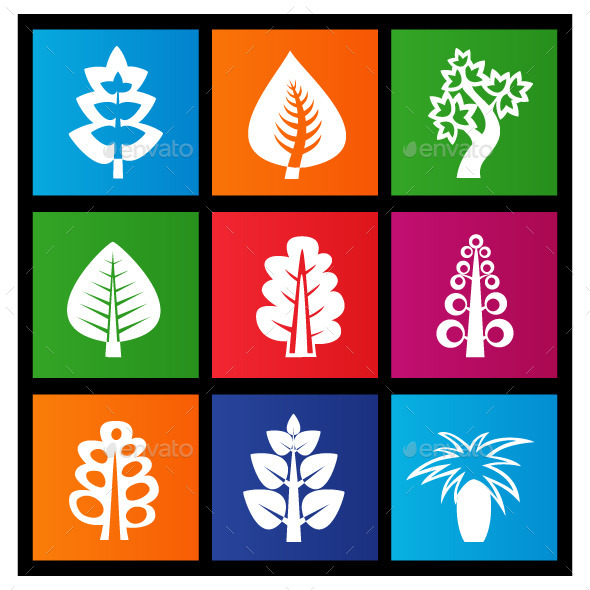 Trees - Objects Icons