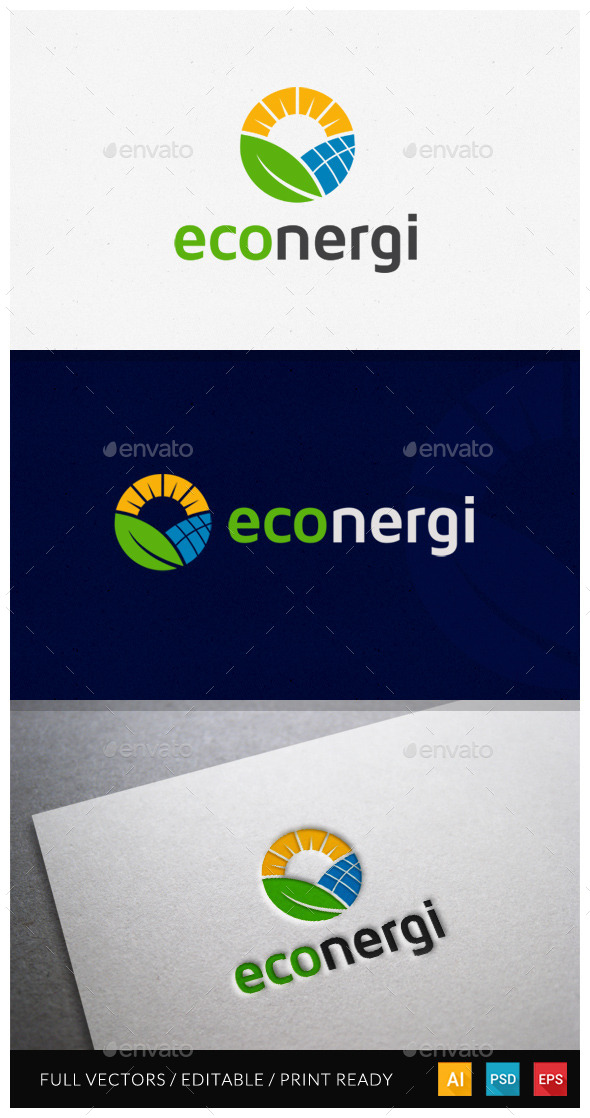 Econergi Logo Template - Symbols Logo Templates