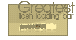 Greatest flash loading bars