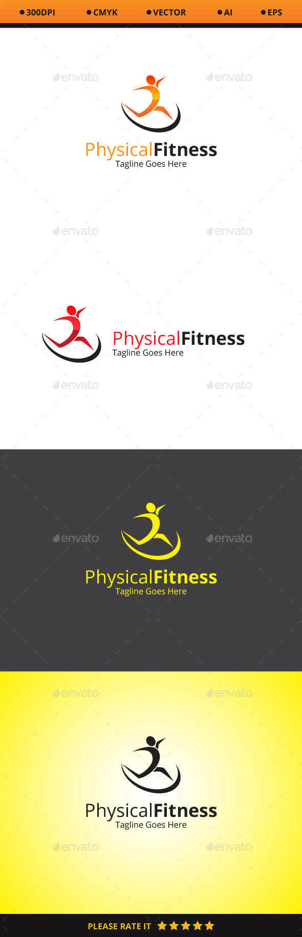 Physical Fitness Logo - Nature Logo Templates