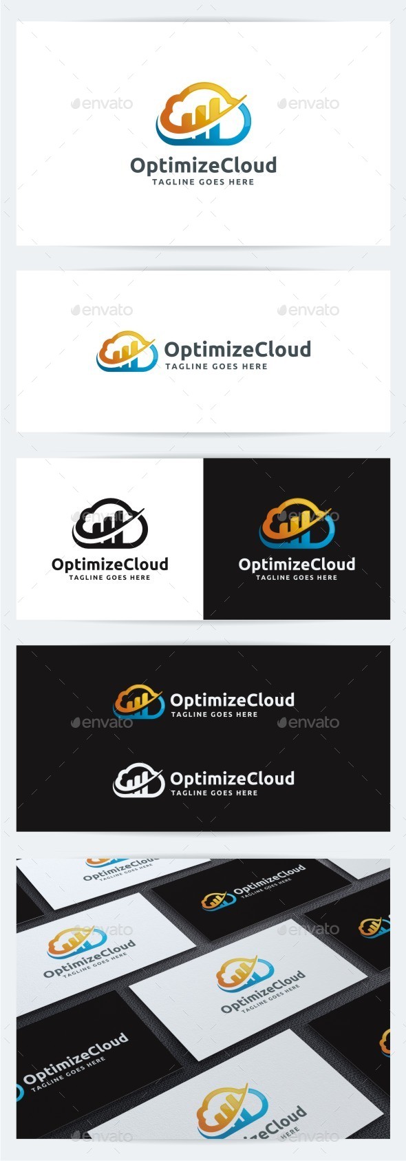 Optimize Cloud - Symbols Logo Templates