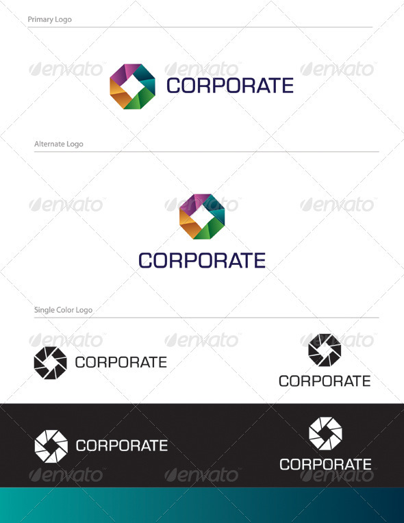 Corporate Logo Design - ABS-012 - Abstract Logo Templates