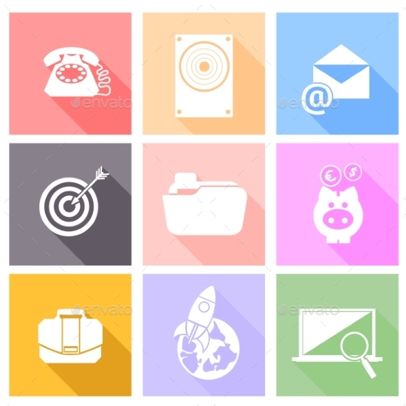 Set of Icons for Business - Concepts Business