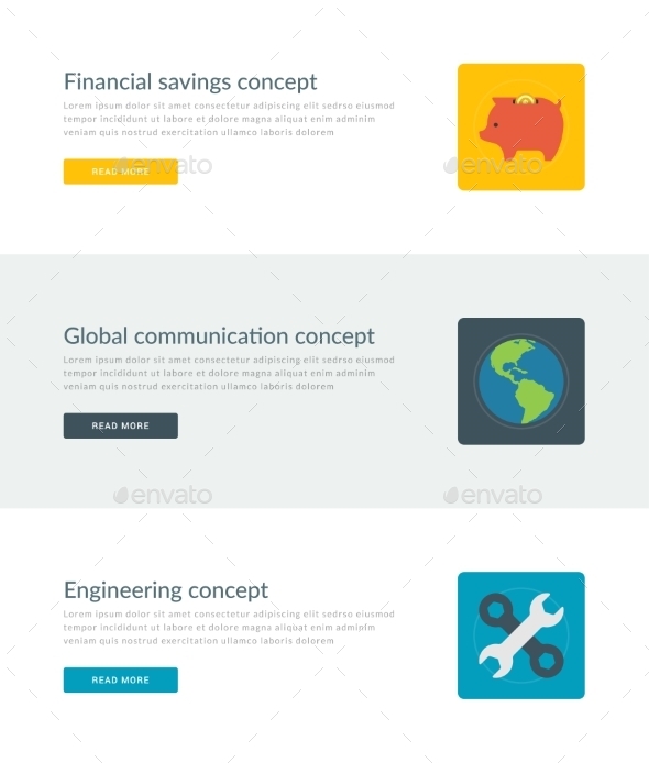 Website Headers or Promotion Banners Templates - Web Technology