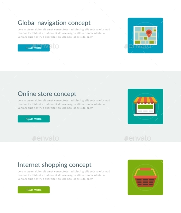 Website Headers or Promotion Banners Templates - Web Technology