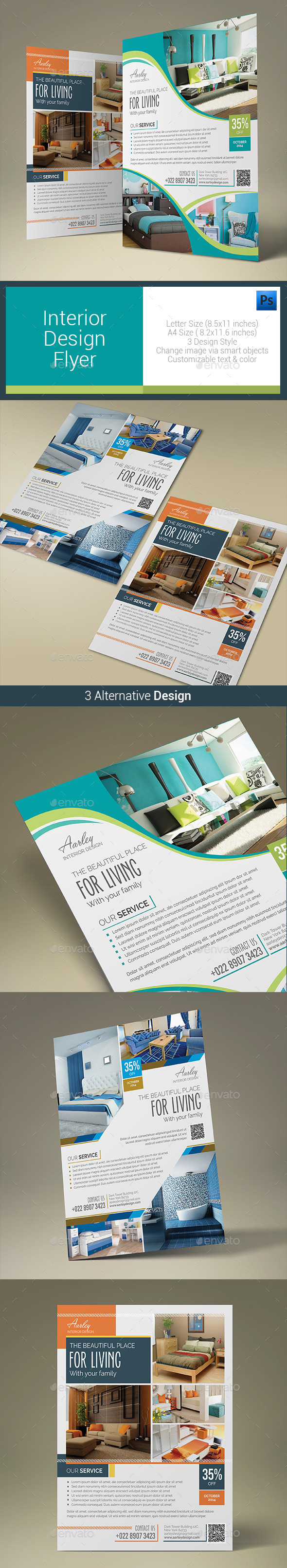 Interior Design Flyer - Corporate Flyers