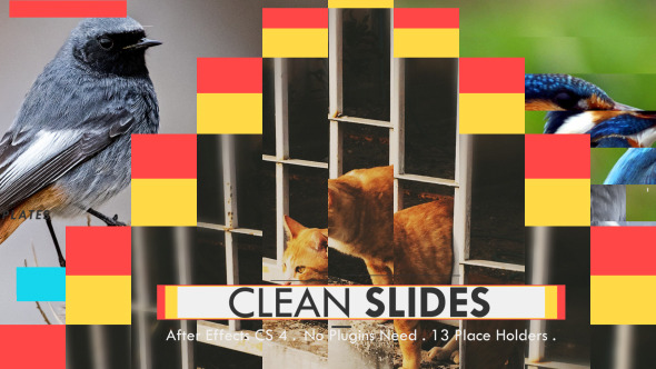 Clean Slides - VideoHive 10431018