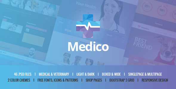 Medico - MedicalVeterinary - ThemeForest 10397486