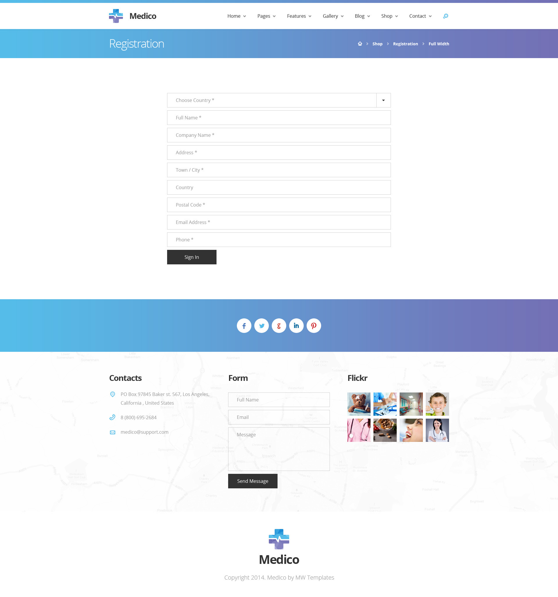 Medico Medical And Veterinary Psd Template By Mwtemplates Themeforest