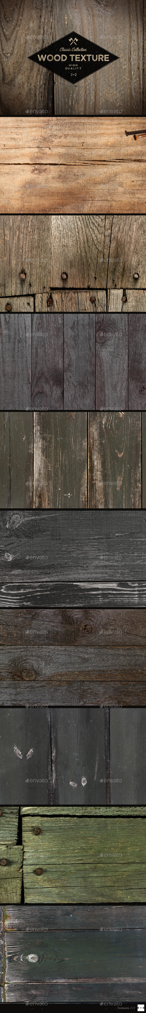 10 Old Wood Textures - Wood Textures
