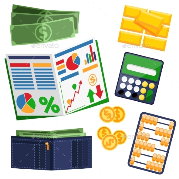 Business Concept Tools - Man-made Objects Objects