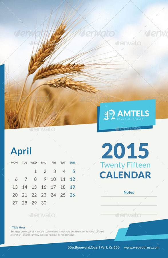 Corporate Executive Calendar by dotnpix GraphicRiver