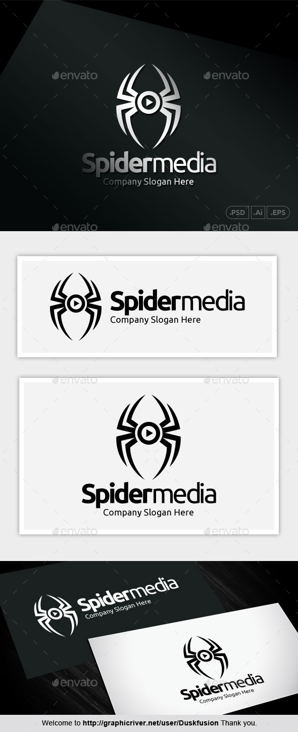 Spider Media - Abstract Logo Templates