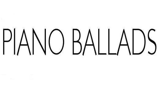 Piano ballads