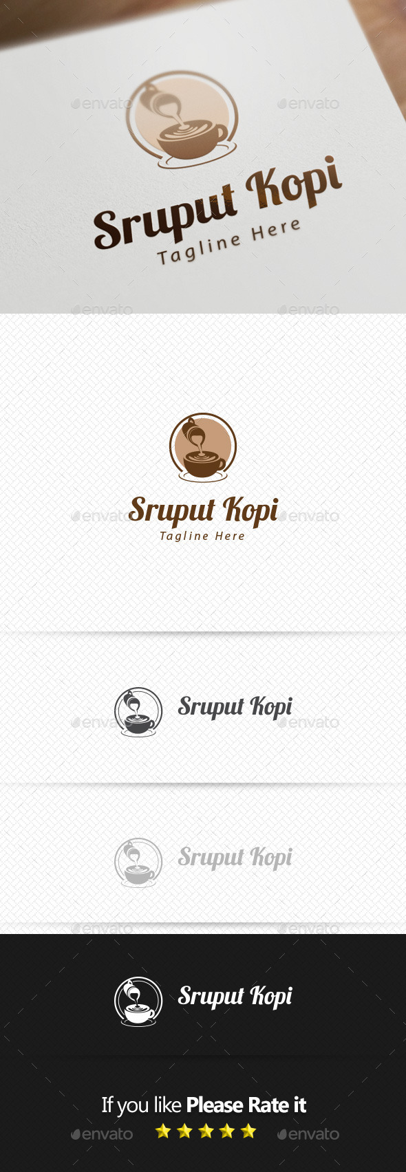 Coffee Logo Template - Objects Logo Templates