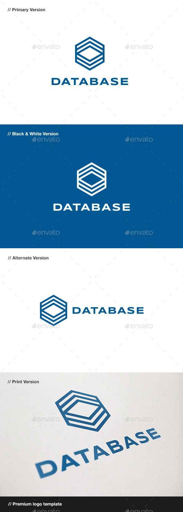 Database Logo - Symbols Logo Templates