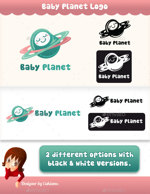 Baby Planet Logo - Humans Logo Templates