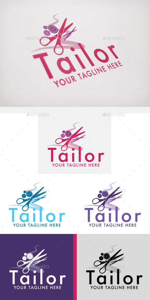 Tailor - Objects Logo Templates