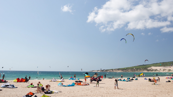 Kite Surfin Tarifa, Spain alt