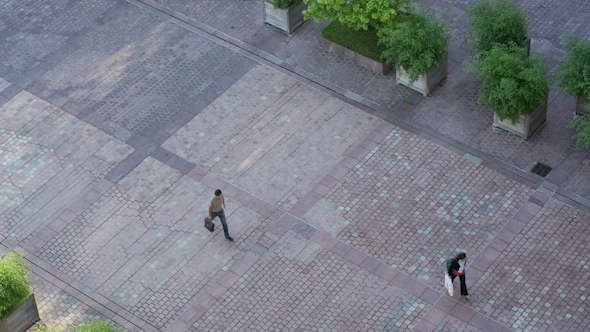 La Defense Street View, Business Disctrict, Paris France 3 alt