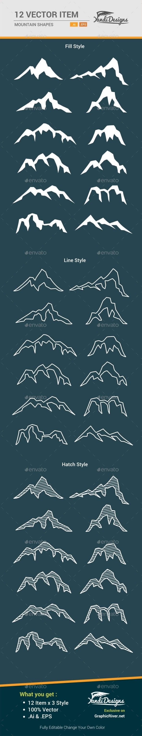 Mountain Shape - Nature Conceptual