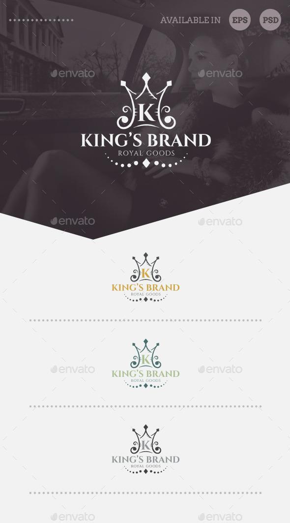 King's Brand Logo Template - Symbols Logo Templates