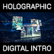 Digital Holographic Intro - VideoHive Item for Sale