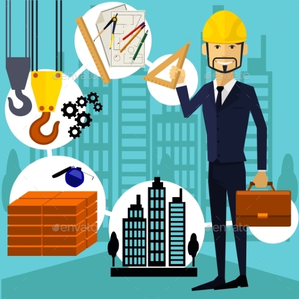 Constructor Worker - Industries Business