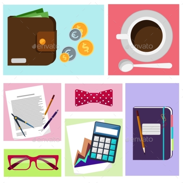 Office Icons Set - Concepts Business