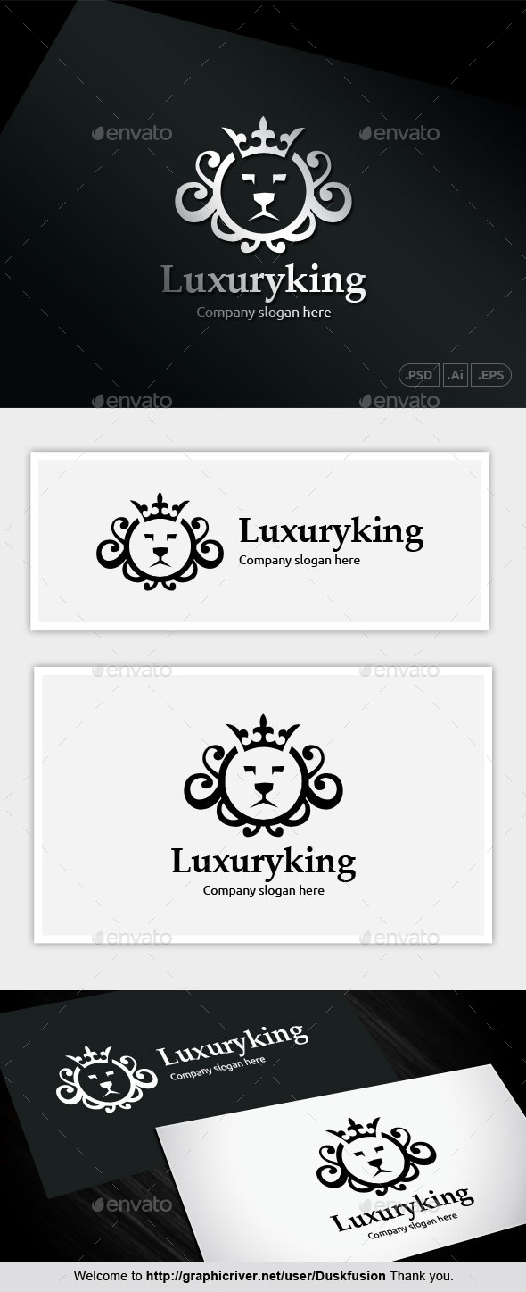 Luxury King - Abstract Logo Templates