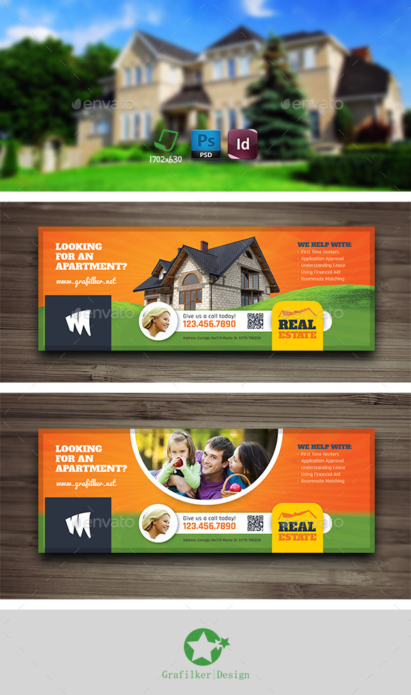 Real Estate Cover Templates - Facebook Timeline Covers Social Media