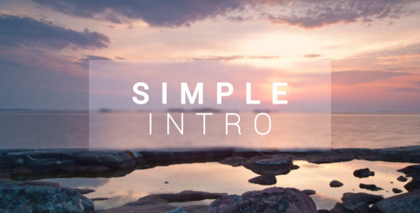 Simple Intro - VideoHive 10503368