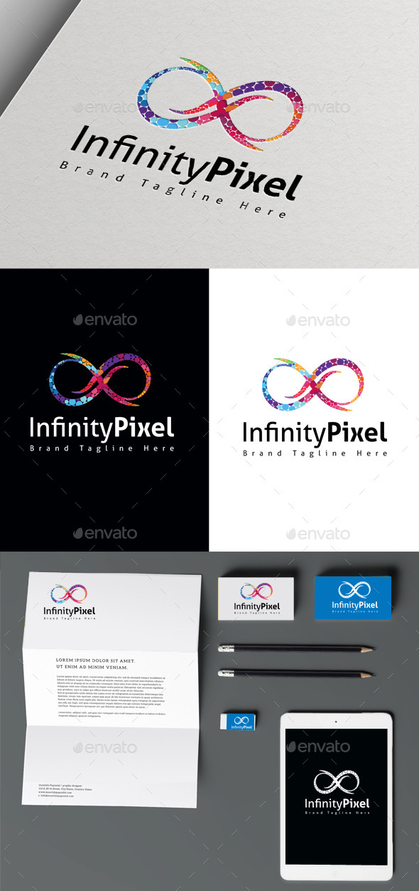 Infinity Pixel - Symbols Logo Templates