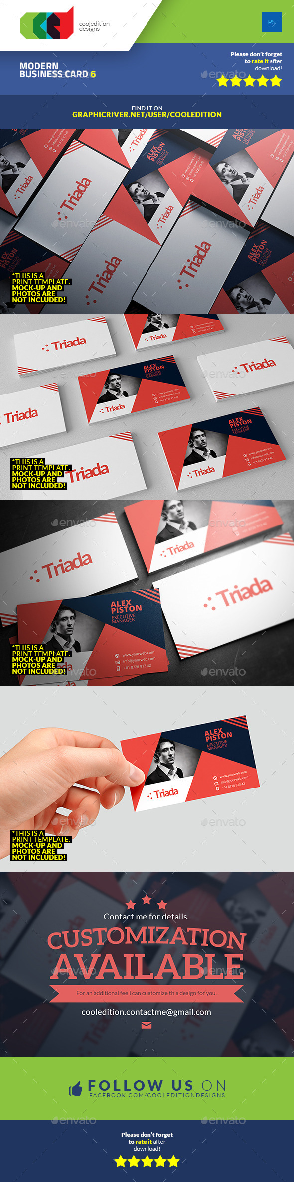 Modern Business Card 6 - Corporate Business Cards