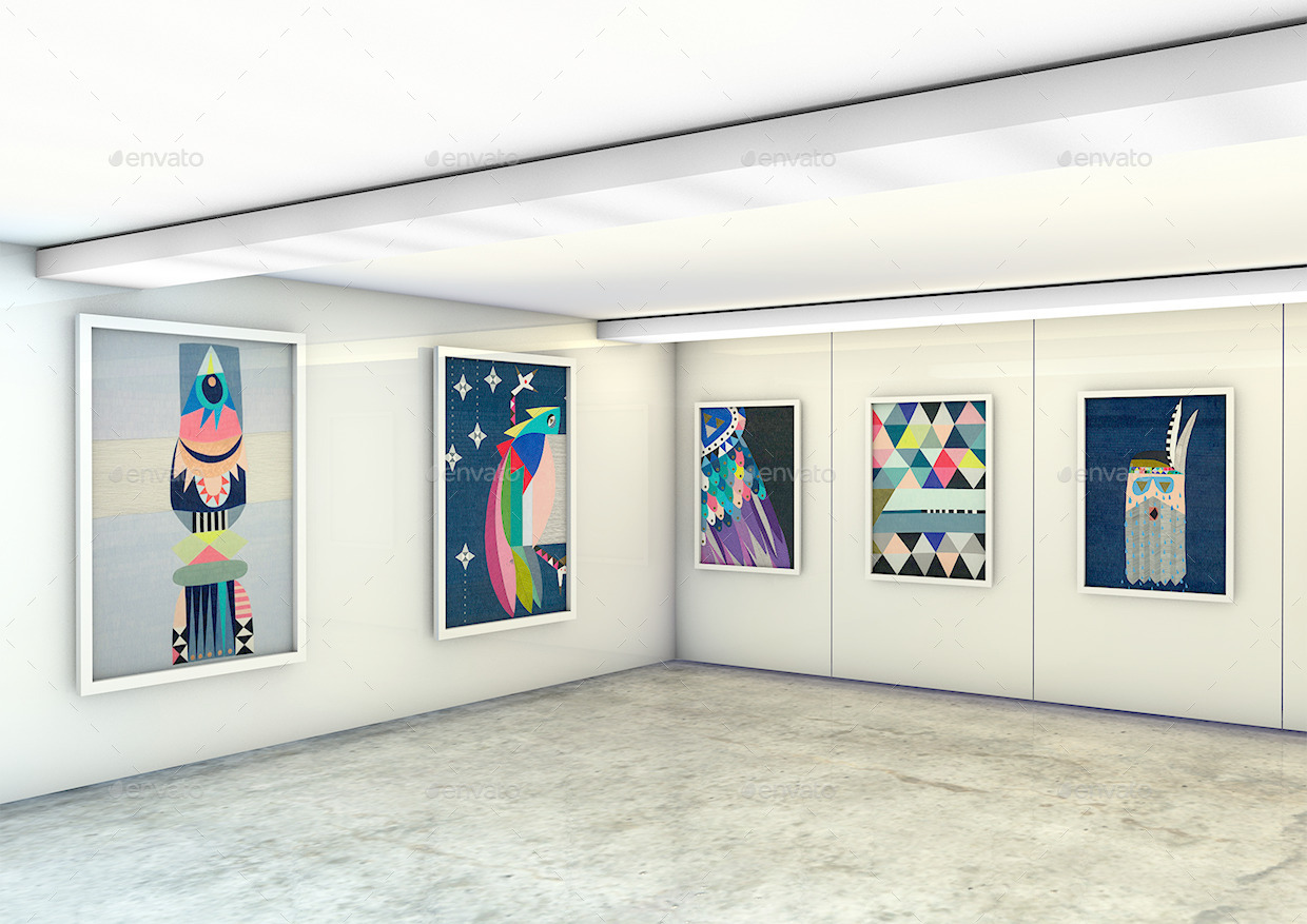 Download Office | Studio Art Gallery | Photography Mock-Up by Mock ...